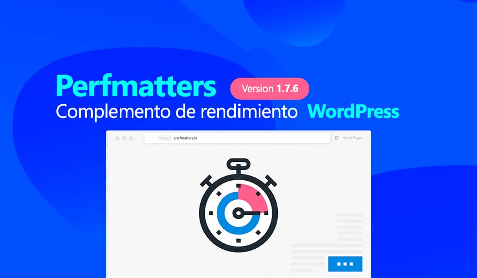 Descargar Perfmatters – Lightweight WordPress Performance Plugin versión 1.7.6, Complemento de rendimiento ligero de WordPress.