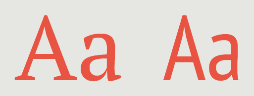 Serif  versus  sans  serif